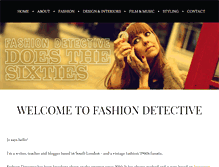 Tablet Screenshot of fashiondetective.co.uk